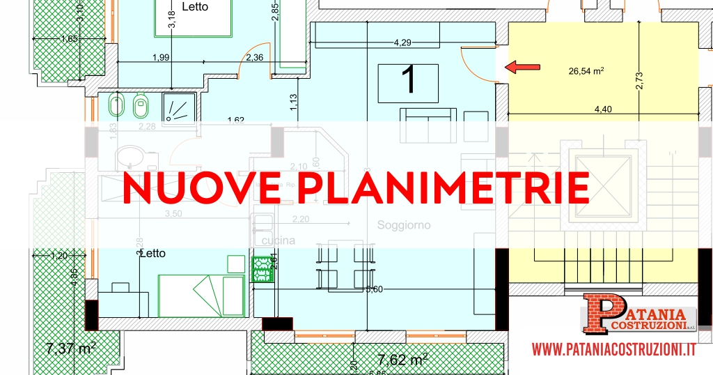 Planimetrie disponibili